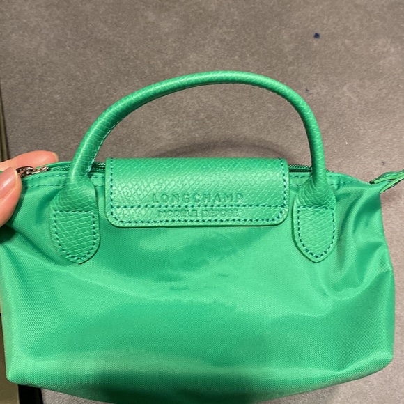 Longchamp x Andre Green Top-handle-bag XS almost brand new!! - Picture 2 of 6